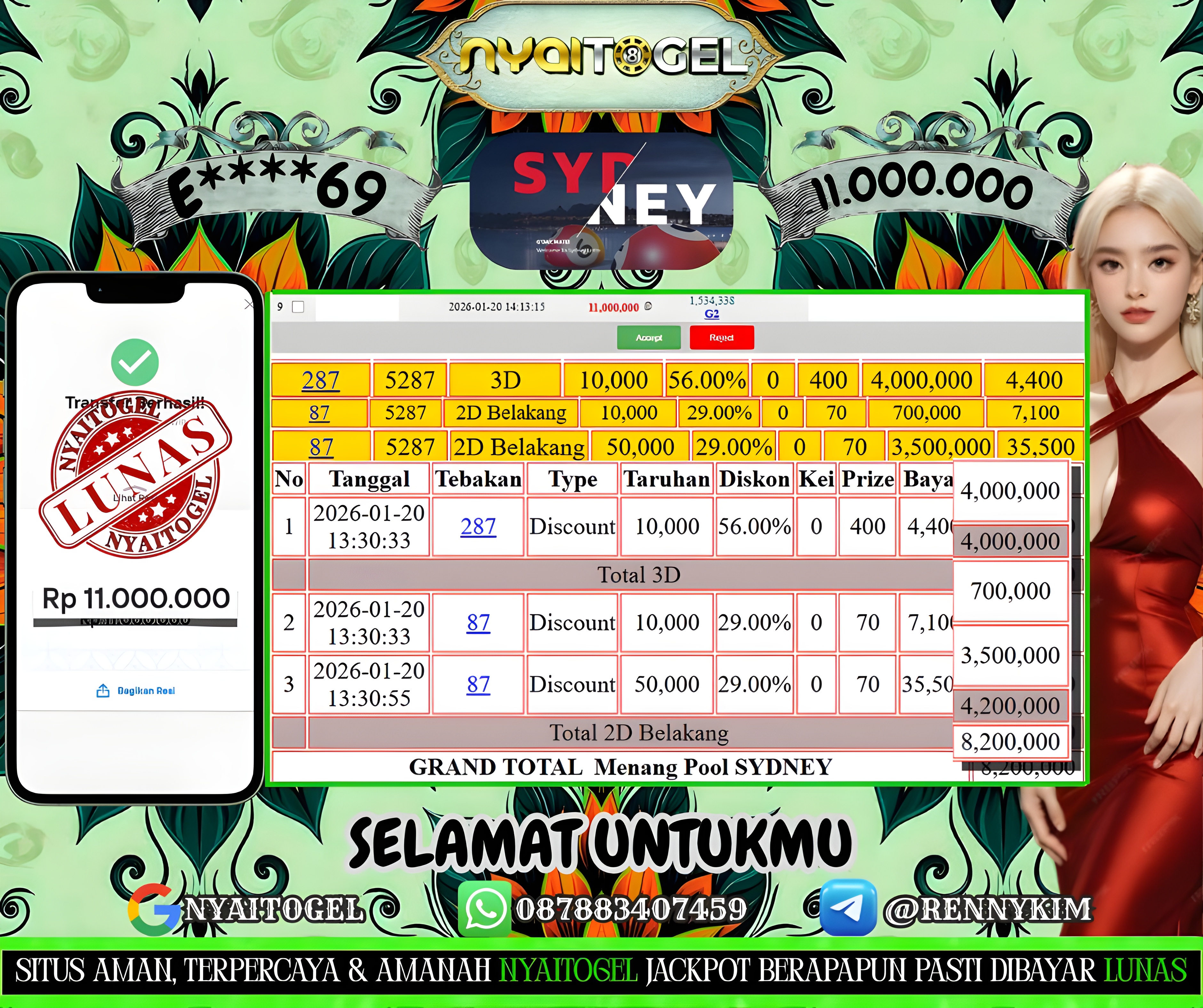 bukti jp togel