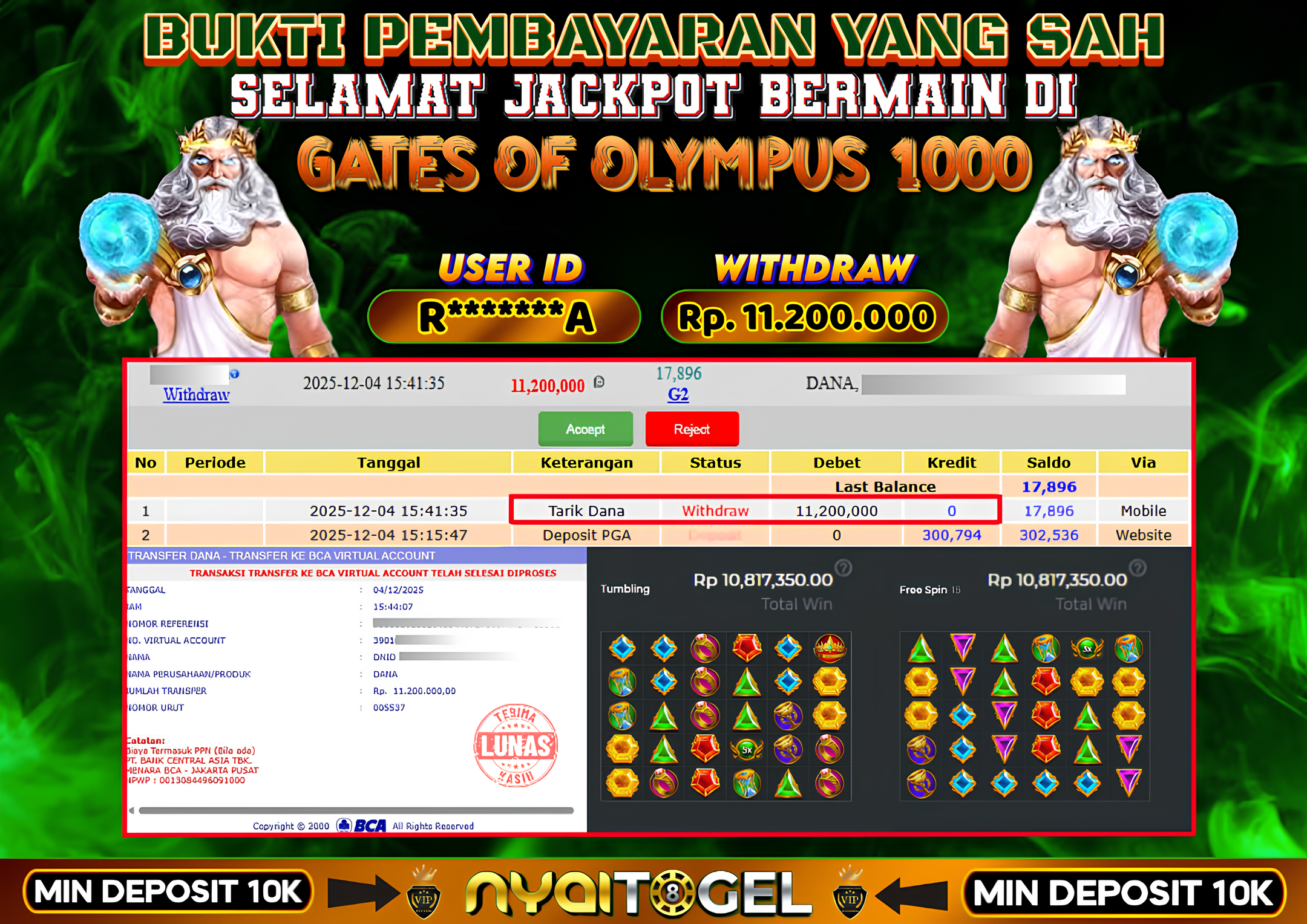 NYAITOGEL Bukti Jackpot Slot