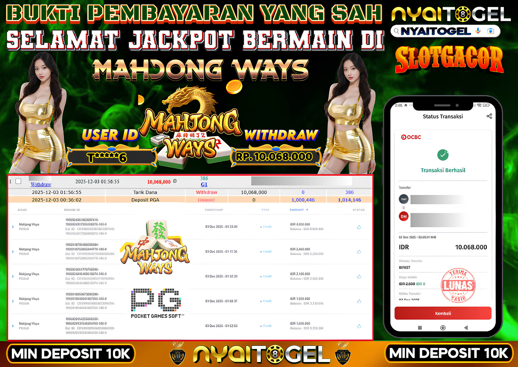 NYAITOGEL Bukti Jackpot Slot