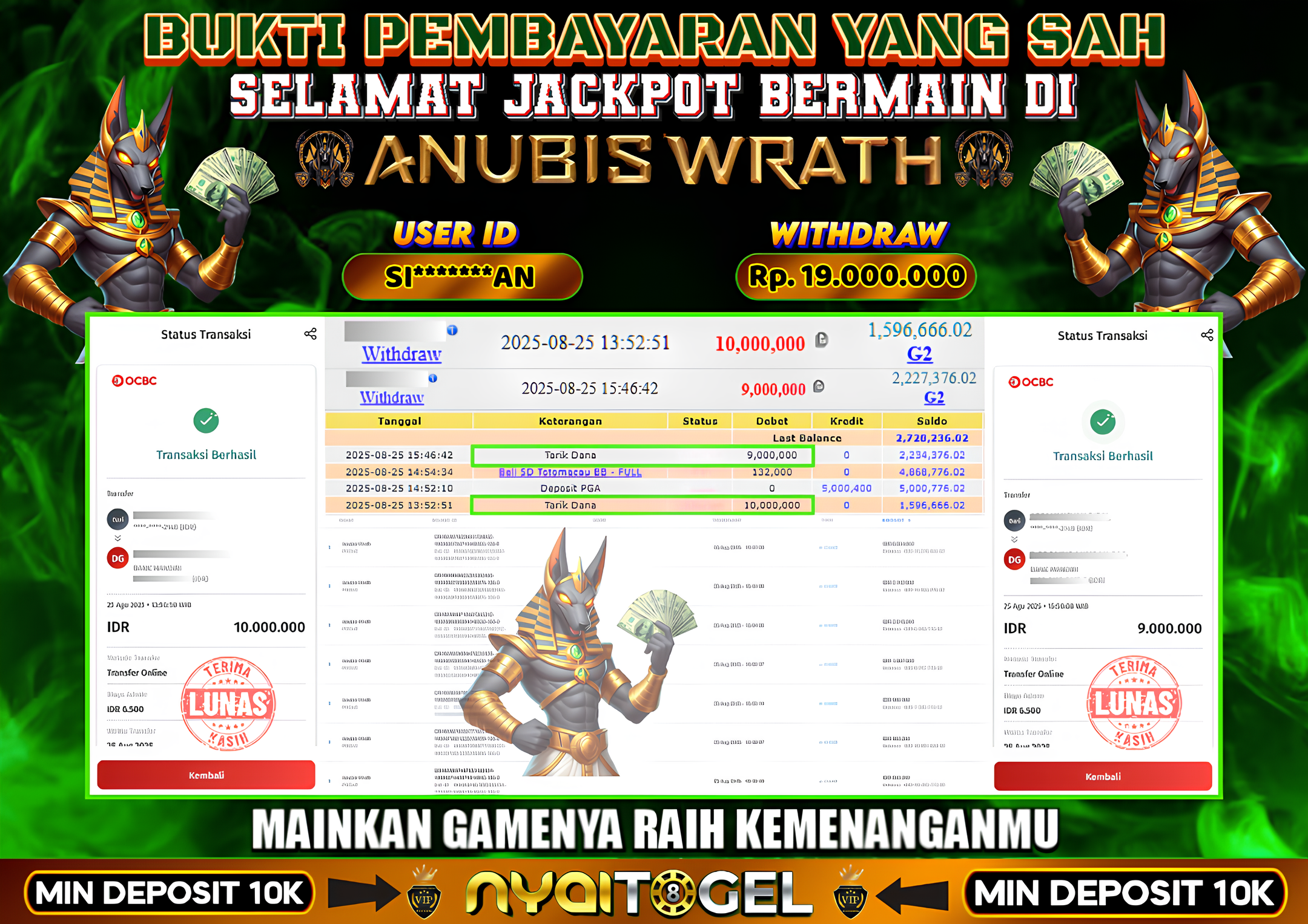 NYAITOGEL Bukti Jackpot Slot
