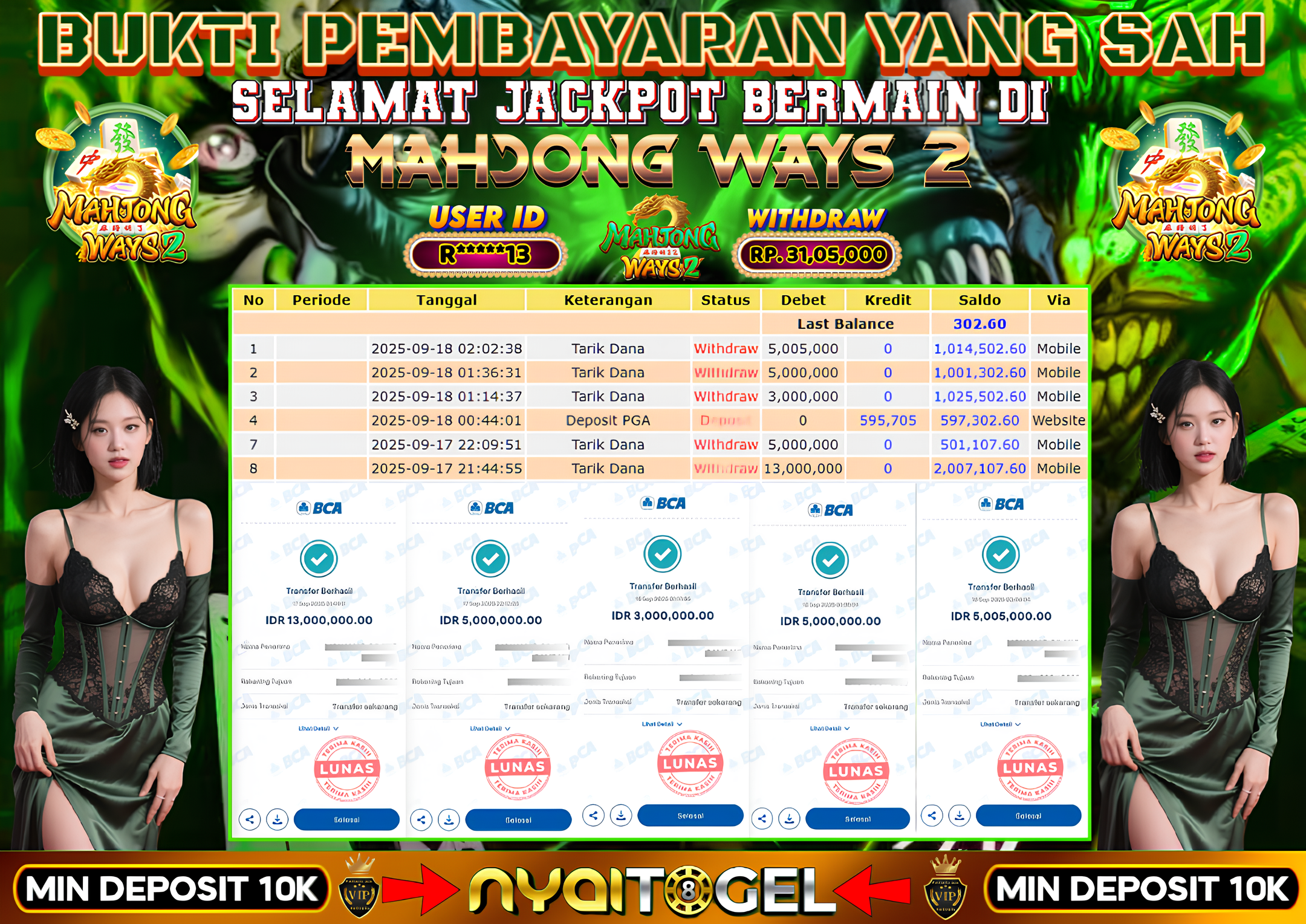 NYAITOGEL Bukti Jackpot Slot