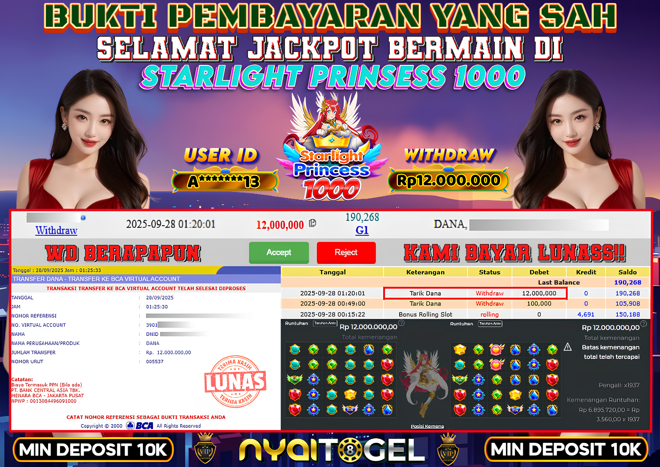 NYAITOGEL Bukti Jackpot Slot