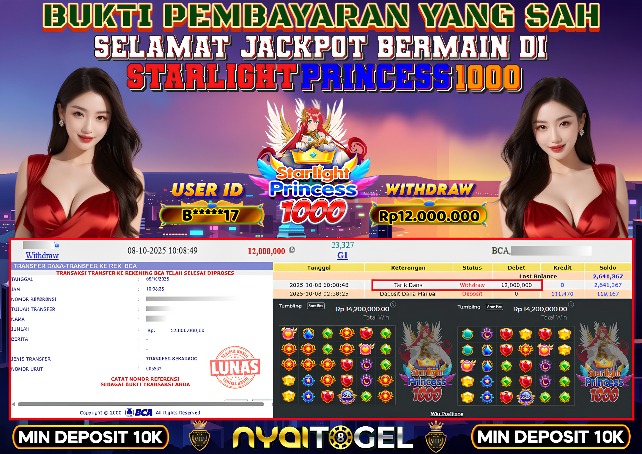 NYAITOGEL Bukti Jackpot Slot