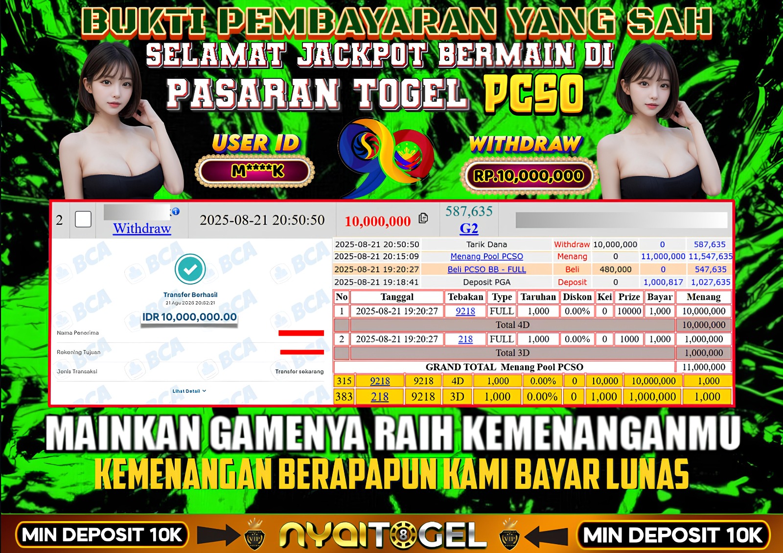 bukti jp togel