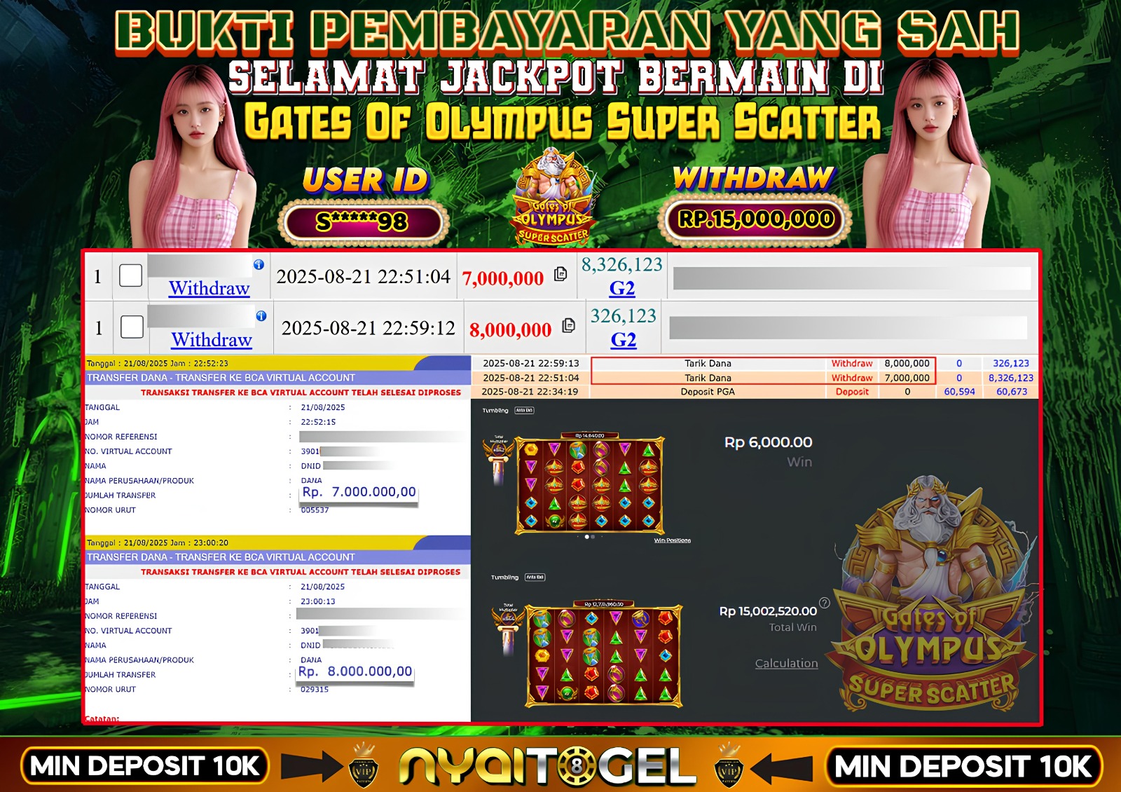 bukti kjp slot