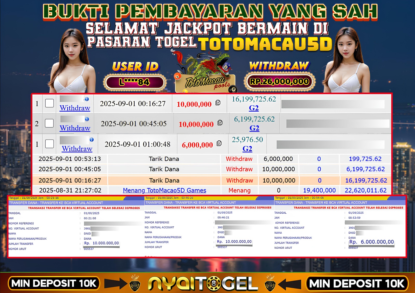 bukti jp togel