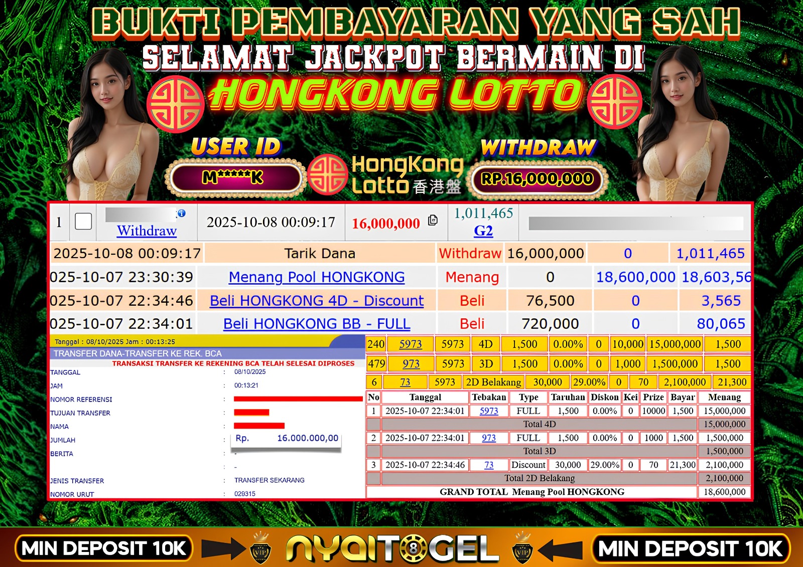 bukti jp togel