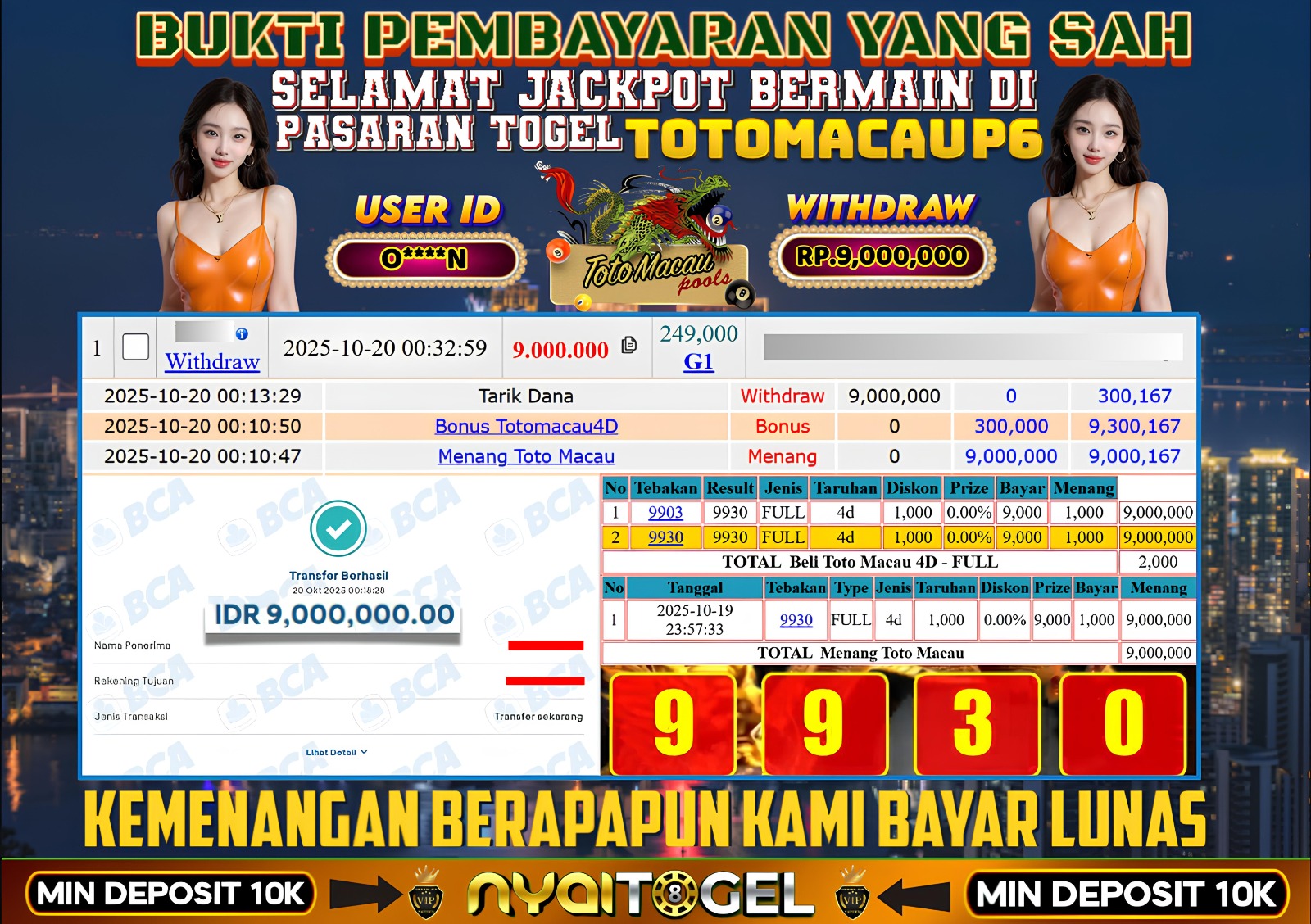 bukti jp togel