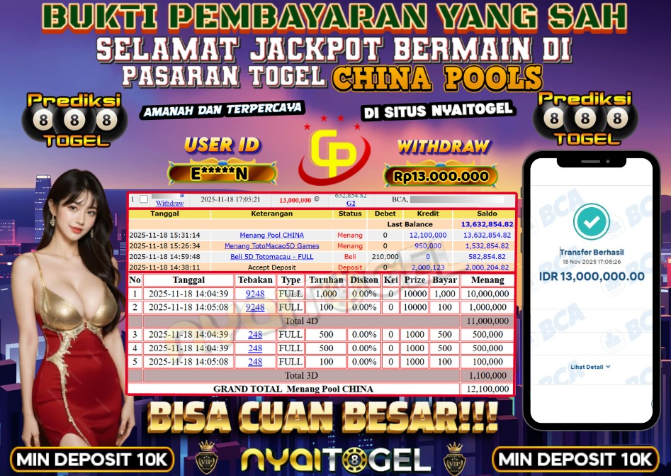 bukti jp togel