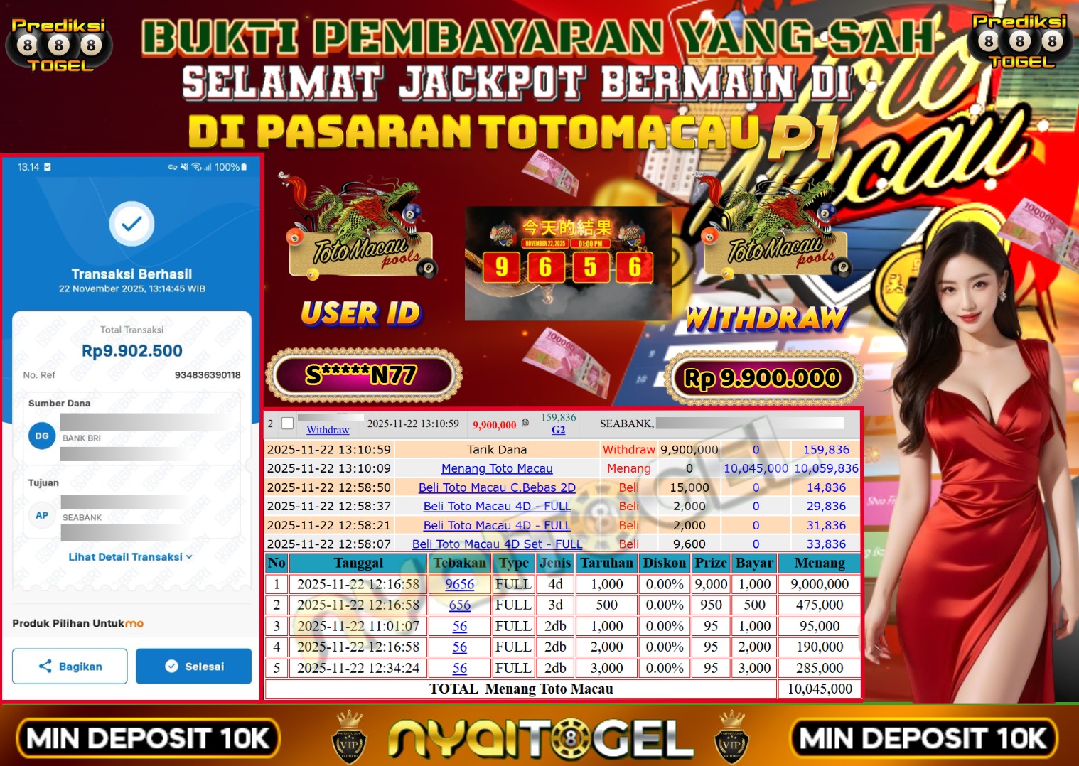 bukti jp togel