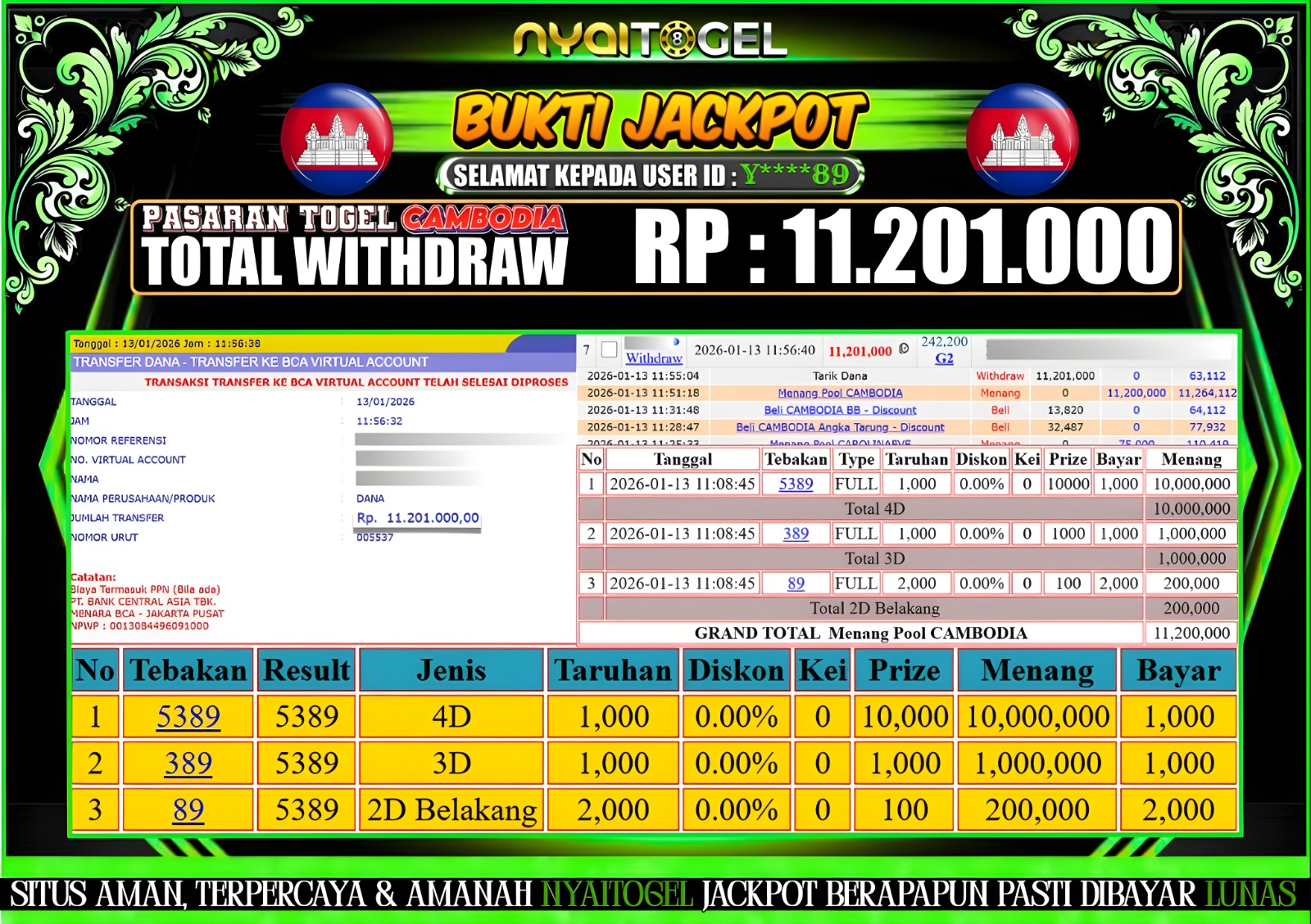 bukti jp togel