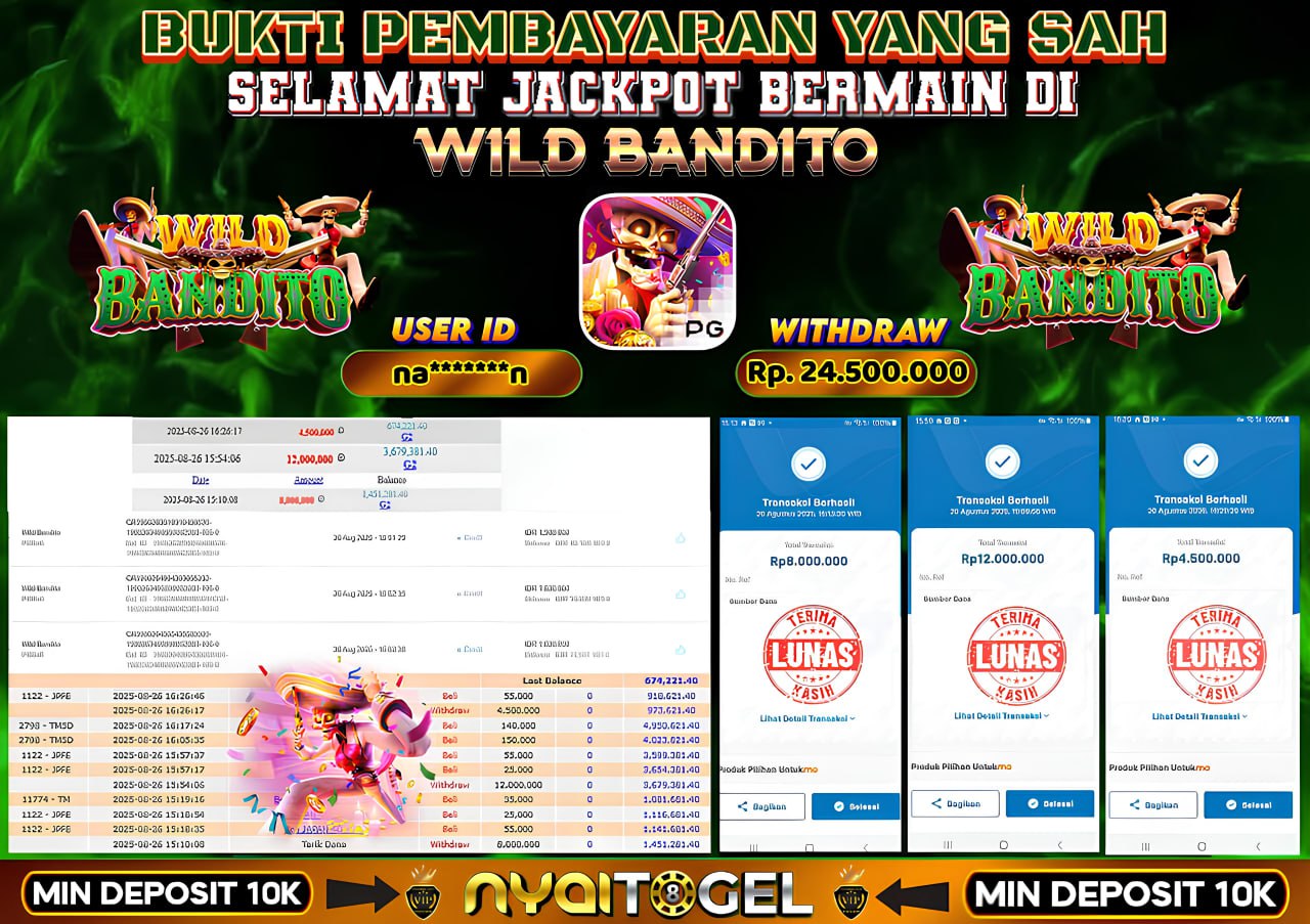 Bukti Jackpot Slot