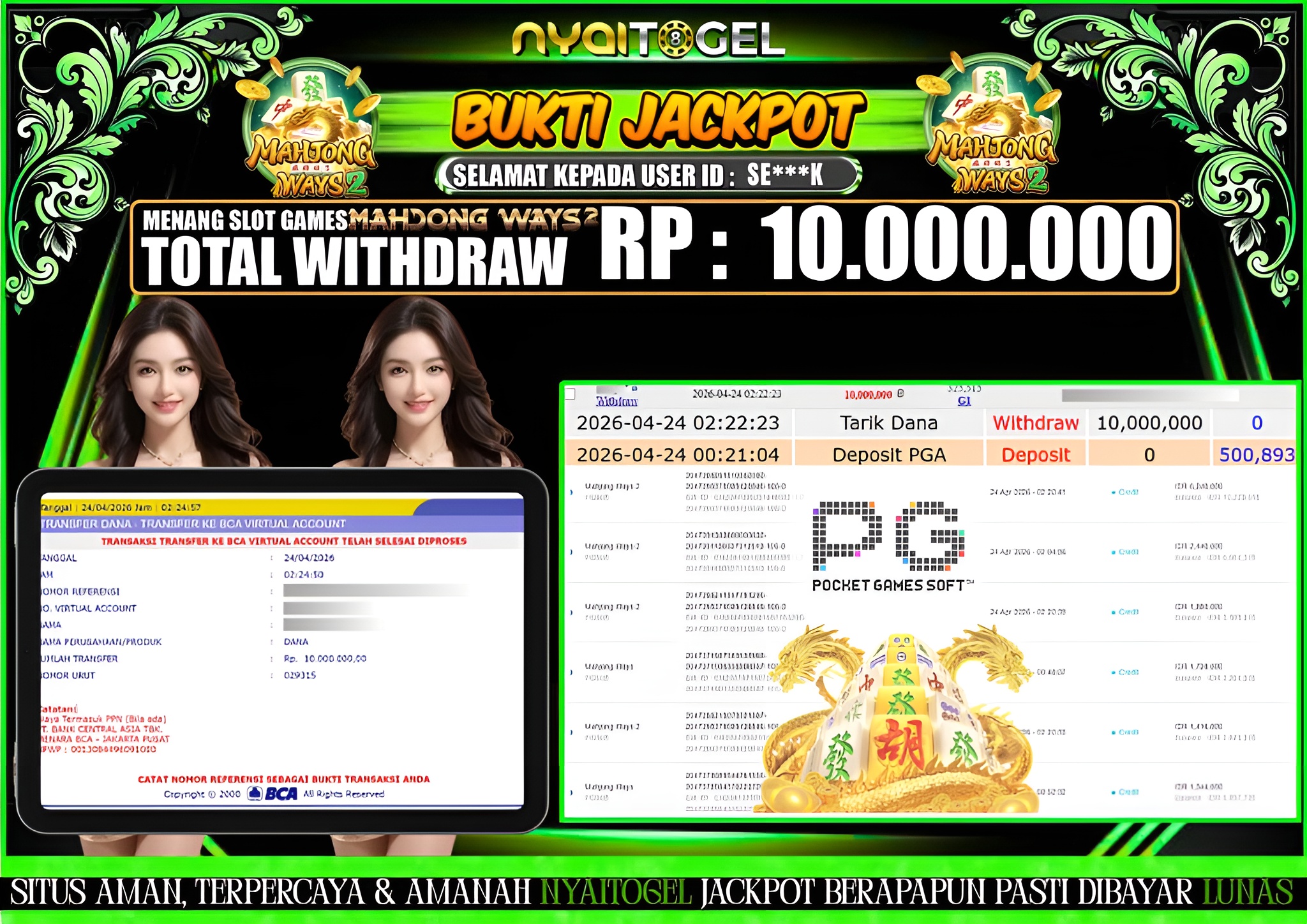 Bukti Jp Mahjong Ways 2